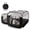 Black, variant on Portable Cat Playpen, Trapezoidal Design for Better Standing, Foldable Pet Tent for Indoor and Outdoor Use of Kitten and Puppy, Dog Play Enclosure, Cat Houses & Condos,grey