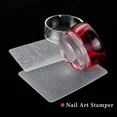 thumbnail image 1 of Heallor-Plantilla de Arte de uñas de cabeza de gelatina con raspador, placa de estampado profesional de silicona, herramientas de estampación, juego de estampador de uñas, manicura Acc, 1 of 5