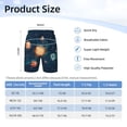 thumbnail image 4 of Cauagu Solar System And Planets Print Swim Trunks for Men,Youth Boys Swim Shorts Compression Liner Beach Shorts Boys' Swimming Shorts 7-20 Years Bathing Suit-Medium, 4 of 7