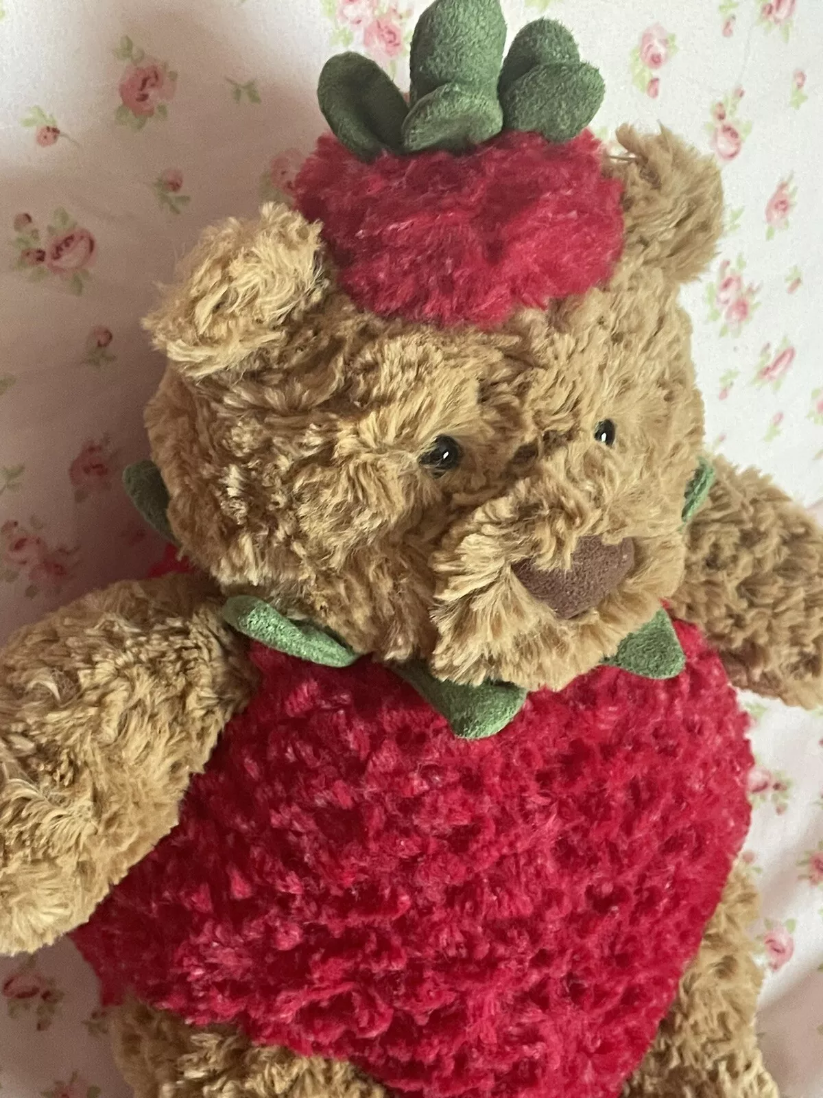 Jellycat Bartholomew Bear Strawberry - Walmart.com