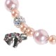 thumbnail image 2 of Pulsera de cuentas delicada para mujer, linda pulsera de cuentas con dije de unicornio, joyería para mujer, 2 of 7