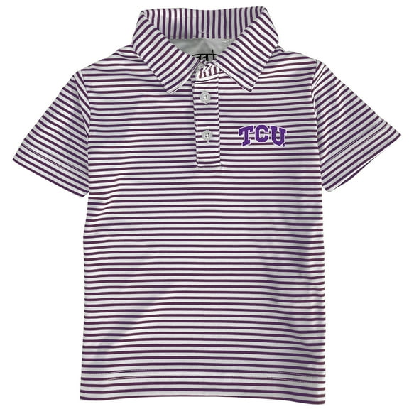 Toddler Garb  Purple TCU Horned Frogs Carson Polo