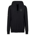 thumbnail image 2 of Women's Levelwear  Black Chicago Blackhawks Waterfall Nightfall Pullover Hoodie, 2 of 4