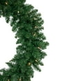 thumbnail image 4 of Northlight Pre-Lit Everett Pine Artificial Christmas Wreath - 36" - Clear Lights, 4 of 4