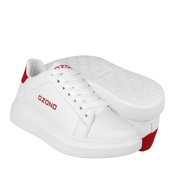 TENIS CASUALES CABALLERO CAPA DE OZONO 623302 SIMIPIEL BCO Capa De Ozono 623302