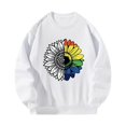 thumbnail image 1 of Sudadera para Mujer Activewear Casual Sudadera con Cuello Redondo para Calle Otoño XL Yuyangstore Camisa de entrenamiento, 1 of 7