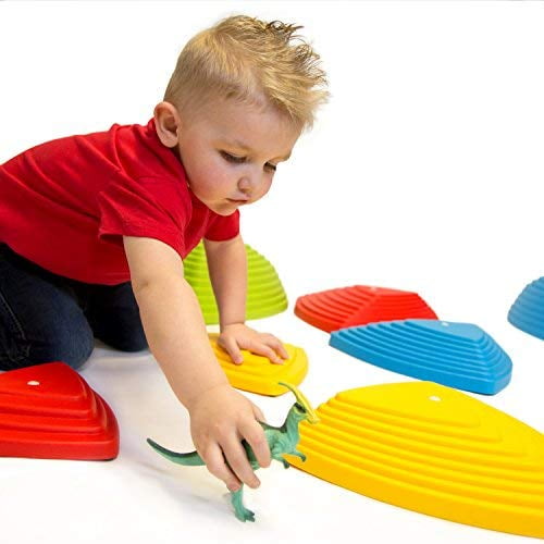 Details about    Rocksteady Balance Stepping Stones for Kids Promotes Balance & Primary Colors 