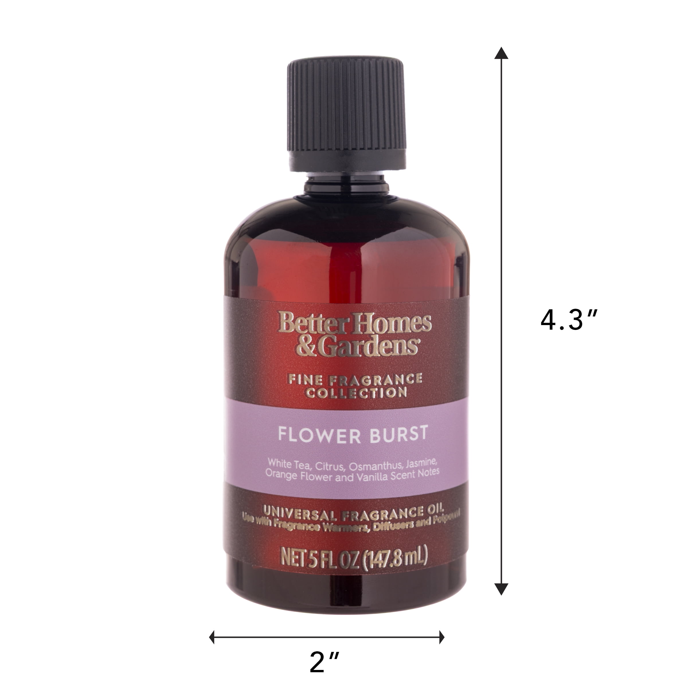 Better Homes & Gardens Universal Fragrance Oil, Flower Burst, 5 fl oz