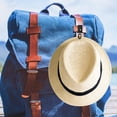 thumbnail image 1 of Pocket Hat Clip Hat Clips Hat Holder Pocket Hat Clip  Retainer Clips For Travel Handbag Hat Clips PU Leather Hat Holder For Outdoor Travel Accessories, 1 of 8