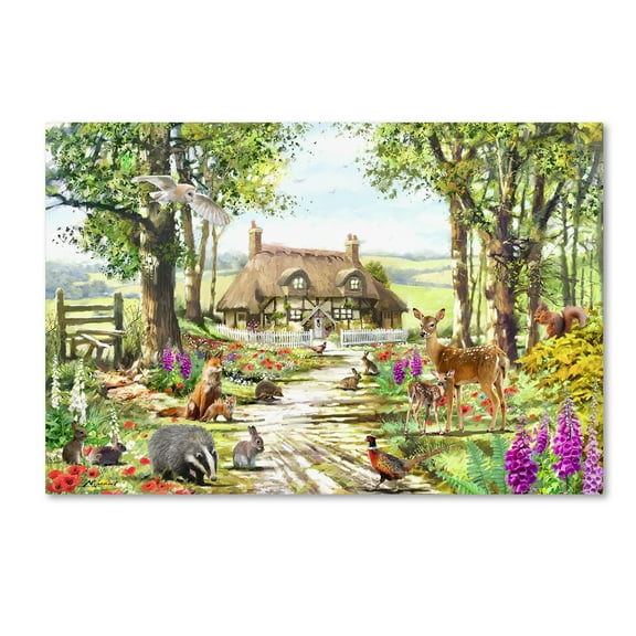 Trademark Fine Art 'Wildlife Copy' Canvas Art by The Macneil Studio