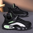 thumbnail image 5 of Generic Kid's Slip On Sneaker Boys Soft Soles Sports Fashion Running Shoes Mesh Breathable Wide Toe Casual Walking Shoes, 5 of 9
