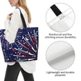 thumbnail image 3 of Salouo Red White Blue Fireworks 1 for Tote Bag for Women - Shoulder Shopping Bag Handbag Hobo Bags Casual Handbags Big Capacity Shopping Work Bag for Travel & Work, 3 of 8