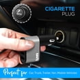 thumbnail image 3 of Pyle PEL88 - Flameless Coil Lighter - Electric E-Lighter with Dual USB Device Charge Ports (Charges via Car Cigarette Lighter Plug), 3 of 7