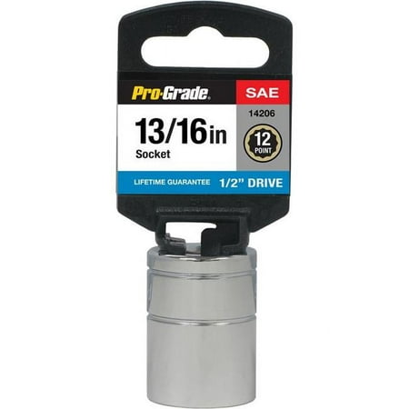 UPC: 0035794142056 | Pro-Grade 14206 0.5 Drive x 0.81 in. 12 Point Socket