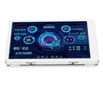 PC Mini Monitor,3.5in Computer Temp Monitor IPSUSB Mini Screen PC Sensor Panel Display Effortless Installation