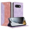 thumbnail image 2 of Phone Case for Google Pixel 9A FOXDOCK Premium Leather,Creative Dual-Color Cover with Card Slot,Shockproof, 2 of 7