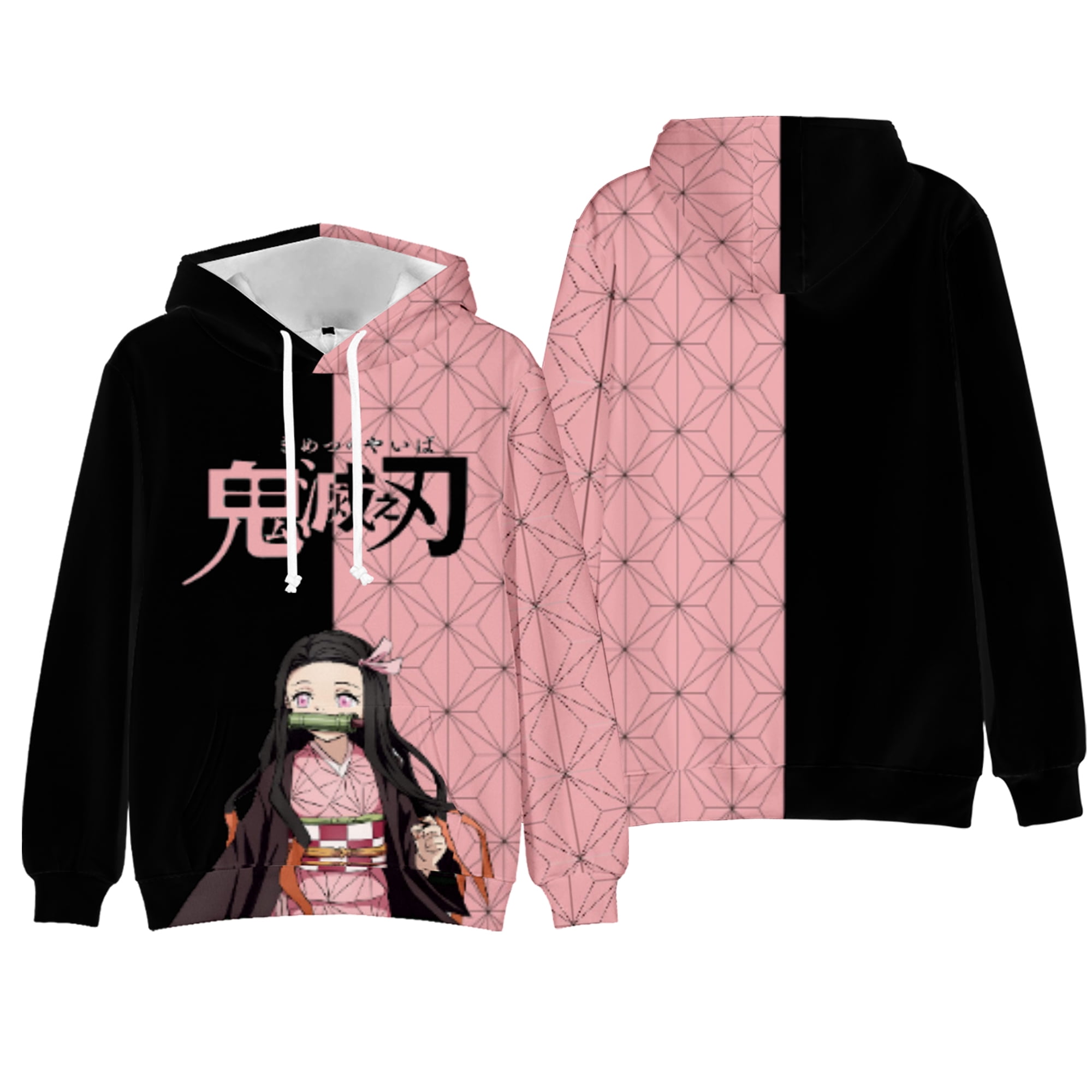 Anime Demon Slayer Kimetsu No Yaiba 3D Printed Hoodies with Pocket Unisex  Harajuku Sweatshirts,#3,Size-Child 150 - Walmart.com