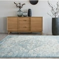 thumbnail image 4 of Luxe Weavers Victoria 4620 Distressed Floral Area Rug Carpet, Blue / Size 9x12, 4 of 5