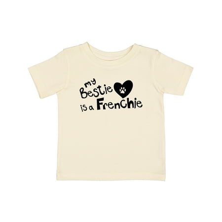 

Inktastic Bestie Frenchie Gift Baby Boy or Baby Girl T-Shirt