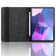 thumbnail image 7 of for Lenovo Idea Tab Pro 12.7 inch 2025 (TB-373FU/TB-375FC) Case, Rhombus Grid Pattern Multiple Viewing Angles Stand Slim Folio Cover (Black), 7 of 7