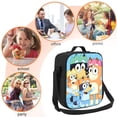 thumbnail image 5 of Lsque Bluey Lunch Bag Lunch Box for Women Men Reusable Insulated Lunch Tote Bag,Leakproof Thermal Cooler Sack Food Handbags Case High Capacity, 5 of 9