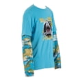 thumbnail image 3 of Realtree Kid's Long Sleeve Performance Fishing Tee, Teal Waves, L, 3 of 5