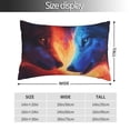 thumbnail image 2 of Balery Wolf Funda de Cojín Estampada, Regalos para Mujeres, Regalos de Amor para Ella, Regalos para Novia o Esposa, Funda de Almohada-20"x30", 2 of 6