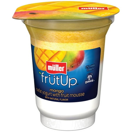Müller Fruit Up Low Fat Mango Yogurt, 5.3 Oz.