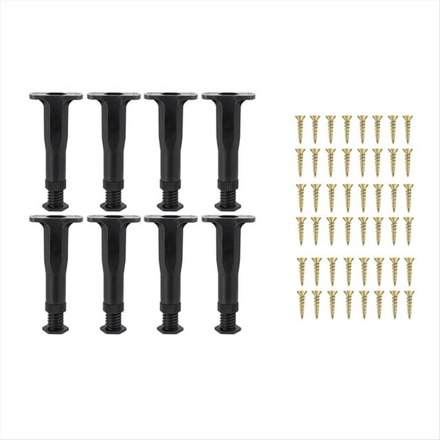 8 Patas de Soporte Ajustables para Cama de 5,9 A 11 Pulgadas. Patas de Soporte para Somieres de Cama, Patas de Repuesto para Somieres.