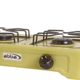 thumbnail image 5 of Portable Lightweight Green Camping Propane Stovetop, 22 inches, 2 Burners, Abba Appliances, 5 of 7