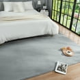 thumbnail image 2 of Arogan Soft Low Pile Rug Modern Area Rugs for Bedroom Living Room,Suitable for Boys Girls Teenagers and Adults with Super Soft Touch , Gray , 4' x 6', 2 of 8