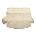 thumbnail image 1 of Tapete de Forro de Carga Único Bargains para Maletero Trasero para Honda CRV Hybrid 17-21 Cuero de Microfibra Beige Borde Elevado Patrón de Diamante 3D, 1 of 7