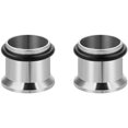 thumbnail image 2 of Metal Ear Stretch Plugs Kit -36pcs 1.6mm-10mm Ear Stretcher Cones, 2 of 5