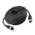 thumbnail image 3 of Maytalsory Sturdy 4Pin Video Extension Cable Wire for Bus Truck Reversing Rear View Camera Black 20M 1Set, 3 of 6
