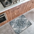thumbnail image 2 of Ottomanson Non-Slip Small Area Rug for Entryway 2'3" x 3' Easy Clean & Durable Kitchen Mat, Off-White Oriental, 2 of 8