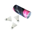 thumbnail image 2 of Siruishop 2x3x Volants de Badminton Blancs pour Jeu Récréatif Activités Sportives, 2 of 8