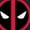 BLACK, variant on - Deadpool Logo - Men's Short Sleeve Graphic T-Shirt