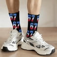 thumbnail image 1 of Bas Roses 67 Chaussettes 6 7 Chaussettes Fantaisie Six Sept pour Garçons Filles Hommes Femmes, 1 of 5