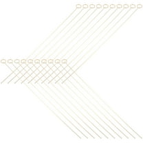 Raindrops Golden Metal Place Card Holders for Festive Table Decor 20Pcs