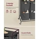 thumbnail image 4 of Cesto de Ropa VASAGLE de 110L con Ruedas y Estante, 4 of 7