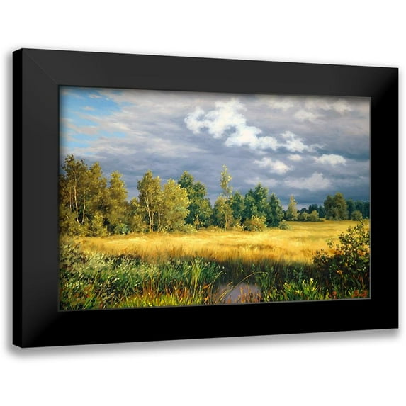 Adamov, Alexey 24x17 Black Modern Framed Museum Art Print Titled - Before the Storm