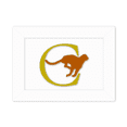 thumbnail image 1 of Leopard Running Chasing Prey Photo Mount Frame Picture Art Painting Desktop 5x7 inch, 1 of 3