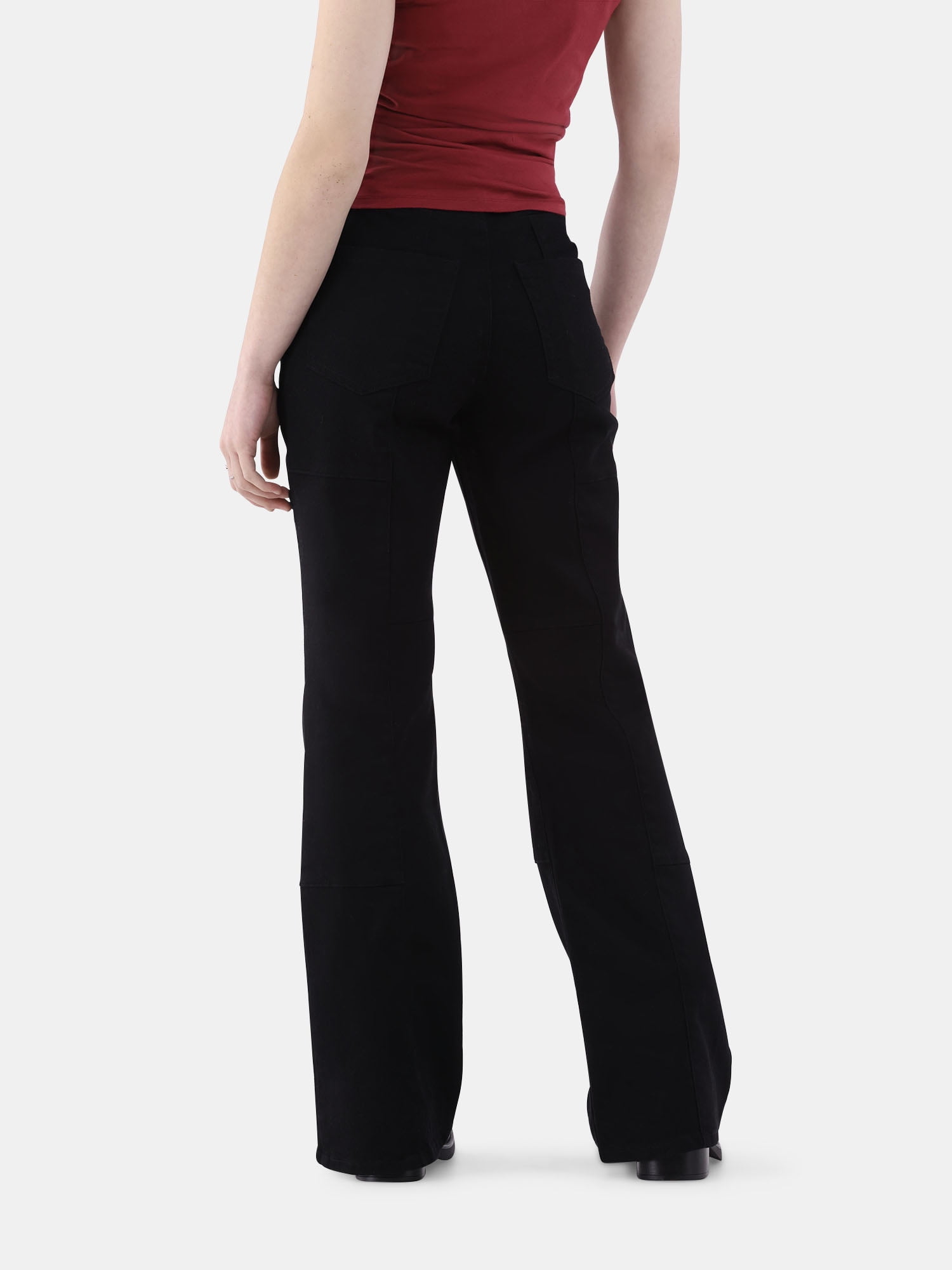 No Boundaries Pieced Flare Jeans, Women’s and Women’s Plus