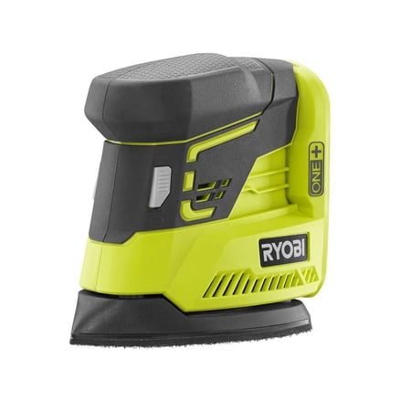 UPC: 0033287162529 | Ryobi P401 One+ 18-Volt Corner Cat Finishing Sander w/ Included Sandpaper (Bat..