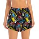 thumbnail image 2 of Balery Monster Car Pantalones cortos deportivos para mujer con forro y dos bolsillos, elásticos, para entrenamiento, gimnasio, yoga-Small, 2 of 7