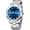 S-silver blue, variant on Men's Fashion Luxury Classical Leather Watches for Men Business Simple Luminous Analog Quartz Wristwatches