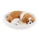 thumbnail image 4 of Adorno Perro de Peluche Suave Zulema Decoración para el Hogar Regalo Blanco amarillo Simulación, 4 of 8