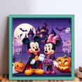 thumbnail image 2 of Hilo Algodón Ecológico Bordado Punto Cruz Mickey Minnie 11CT 45x45cm, 2 of 9