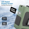 thumbnail image 4 of Ventilador de cintura portátil MRCHYDZ Strong Airflow 40H Runtime 10000 mAh, 4 of 8