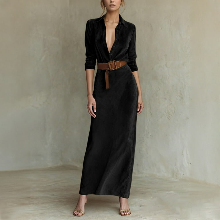 long sleeve black faux leather dress Fate: All Your Idea Black Faux Leather Dress, Small - The Mint Julep Boutique main image 0
